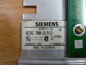 Baugruppenträger Siemens S5