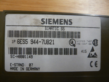 Siemens S5 CPU 115 U 944B