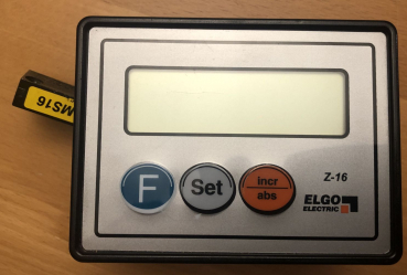ELGO Z16, SCM Digital display / position display / length measuring system