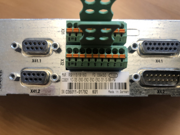 Bosch Rexroth SERCOS Interface CDB01. 1C-SE-ENS-EN2-EN2-EN2-S1-S-NN-FW