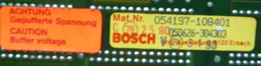 Bosch CC300 CNC MEM3