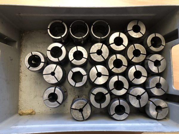 25 Stück Boley Spannzangen 85 mm