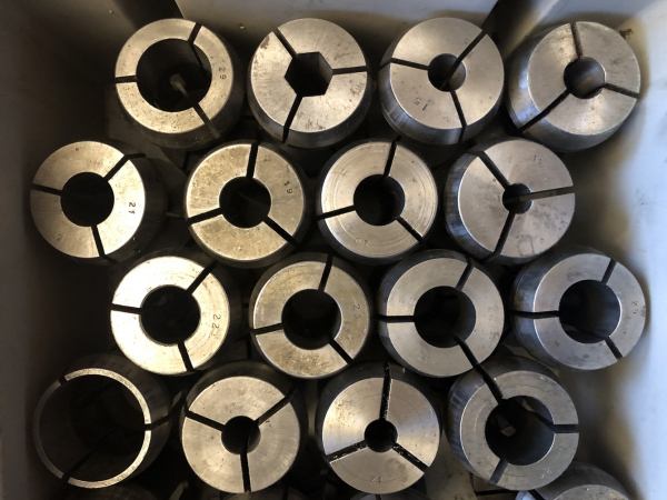 25 Stück Boley Spannzangen 85 mm