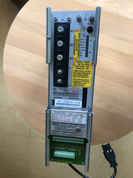 Indramat Antriebsverstärker AC Servo Controller TDM 1.2-050-W1-SO100