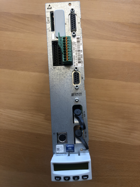 Bosch Rexroth Sercos Interface CSH01.1C-SE-ENS-NNN-NNN-S1-S-NN-FW
