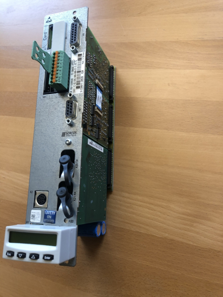 Bosch Rexroth Sercos Interface CSH01.1C-SE-ENS-NNN-NNN-S1-S-NN-FW