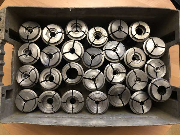 27 Stück Spannzangen 173 E