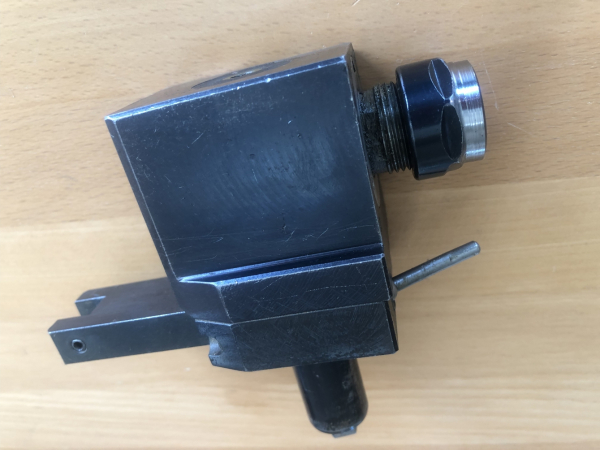Bohr- und Fräskopf  VDI 20 radial angetriebenes Werkzeug